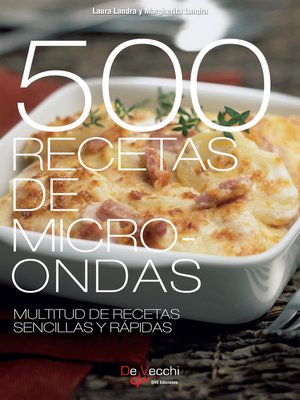 cover image of 500 Recetas de microondas. Multitud de recetas sencillas y rápidas